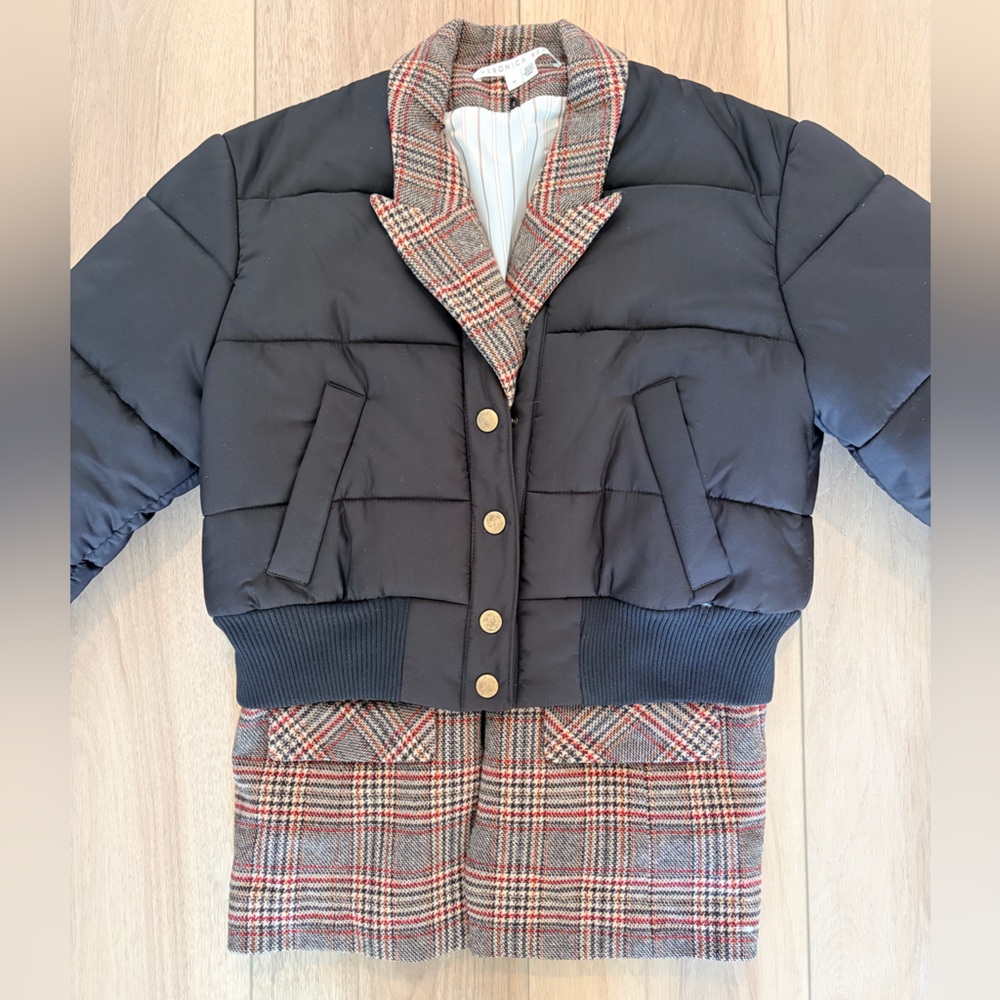 Veronica Beard LARKIN PUFFER BLAZER JACKET size 10 NWOT - Picture 4 of 8